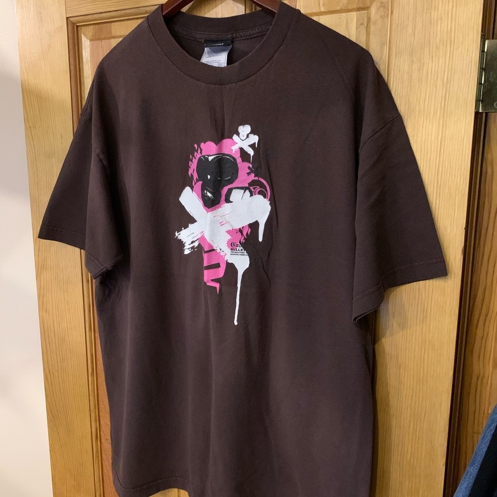 Tank Theory Skater 2001 Vintage Gas Mask Tee